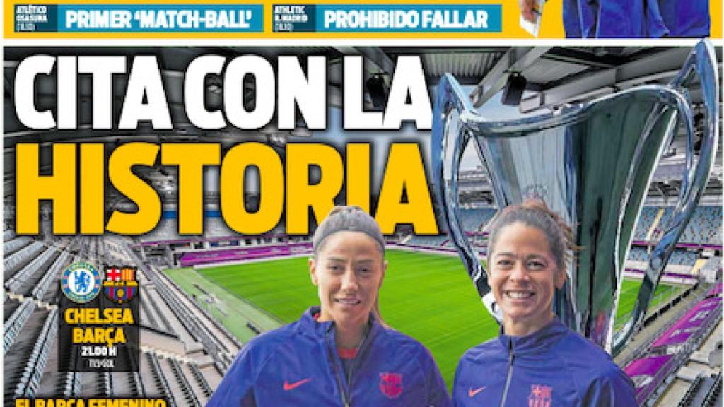 La portada del diario SPORT (16/05/2021)