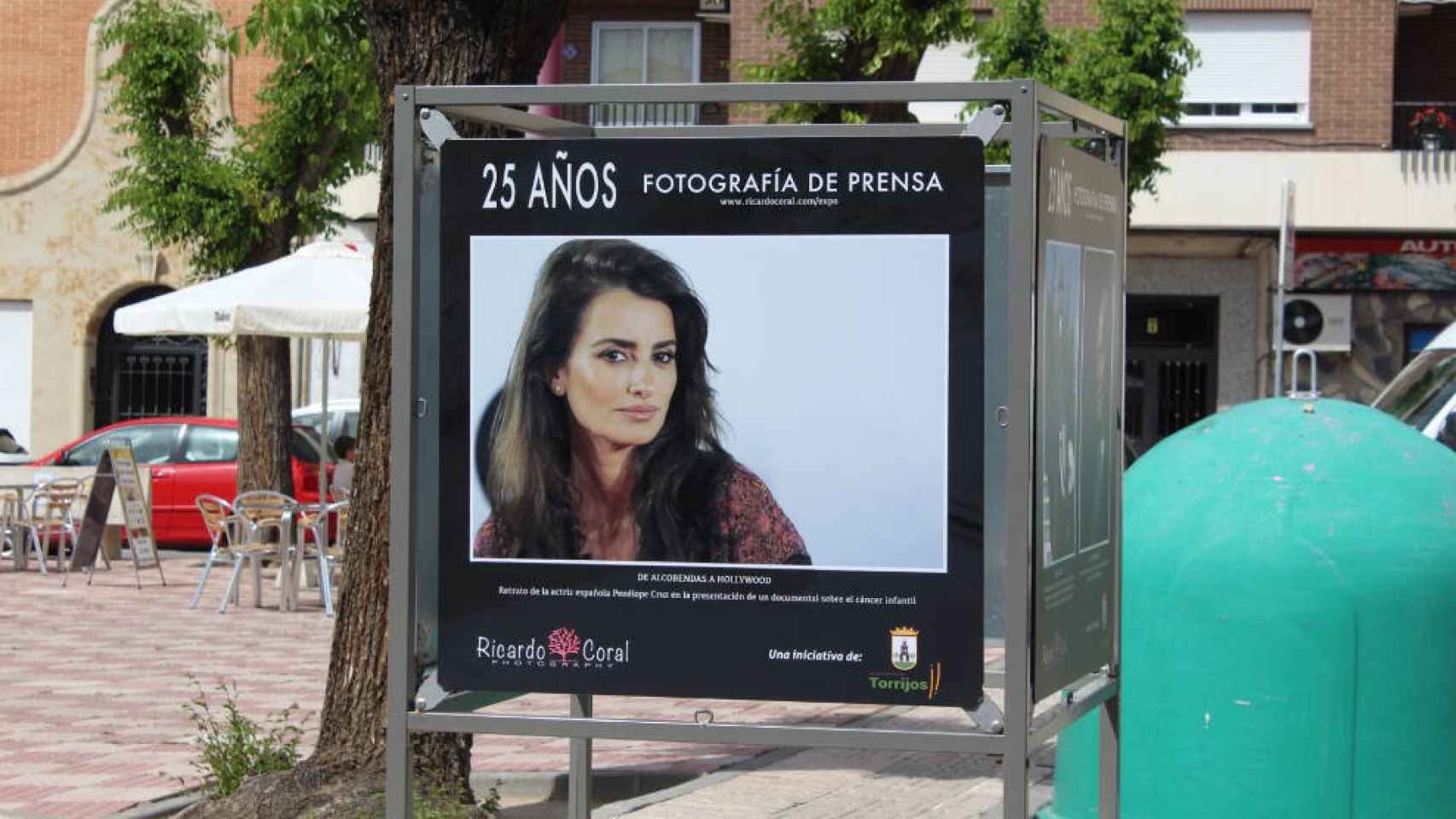 La actriz Penélope Cruz, retratada por Ricardo García