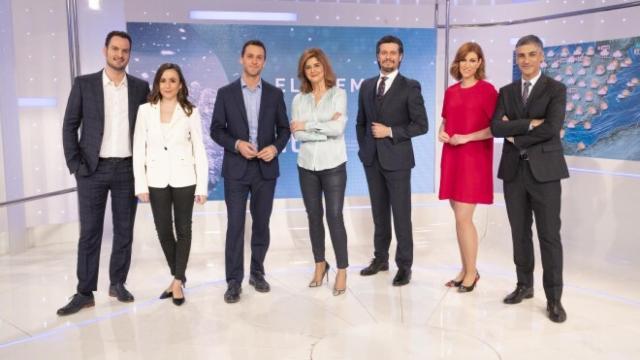 Equipo de 'El Tiempo de RTVE'.