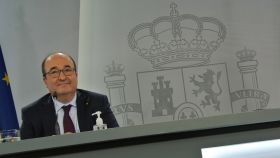 Miquel Iceta, ministro de Política Territorial y Función Pública, en Moncloa.