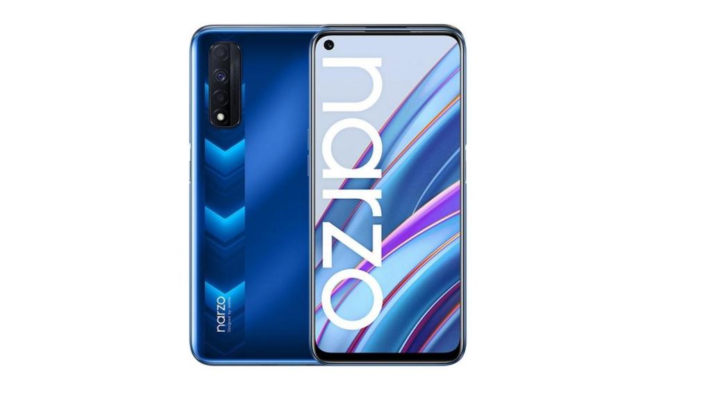 realme Narzo 30 azul