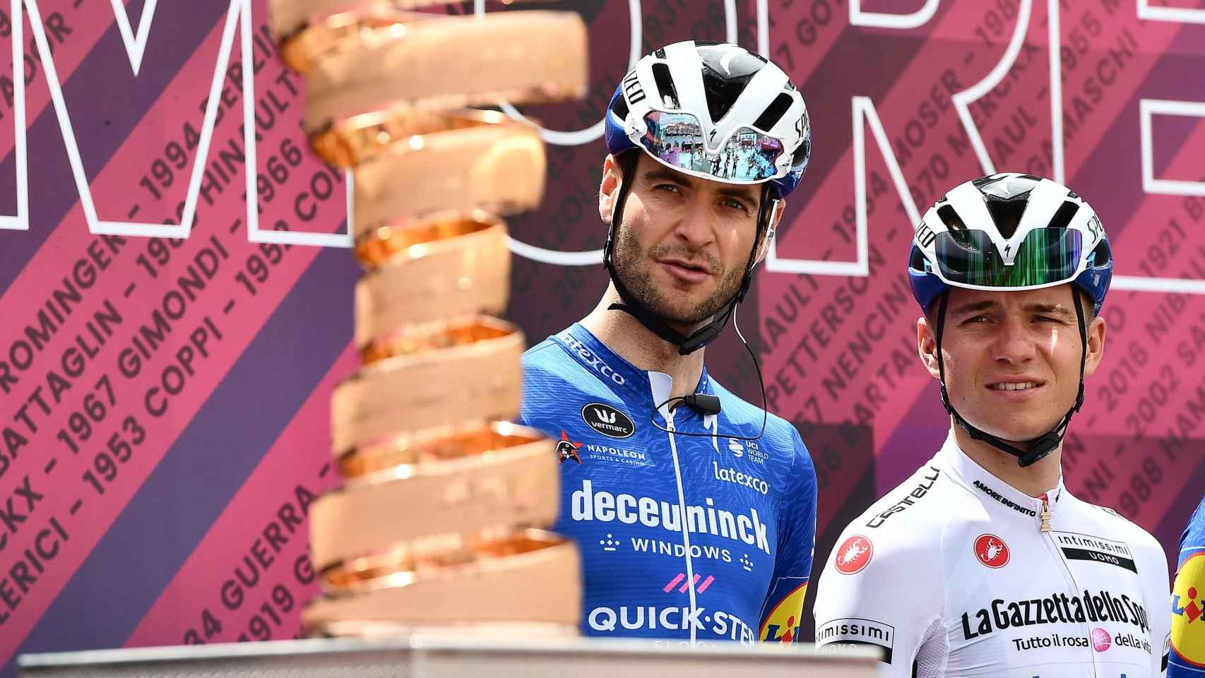 Remco Evenepoel mira el título del Giro de Italia