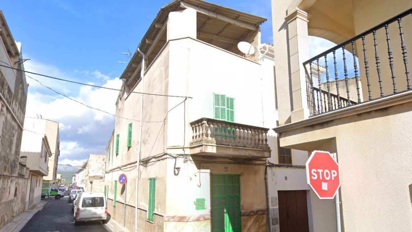La casa donde han muerto Warda y Mohamed en Sa Pobla (Mallorca).