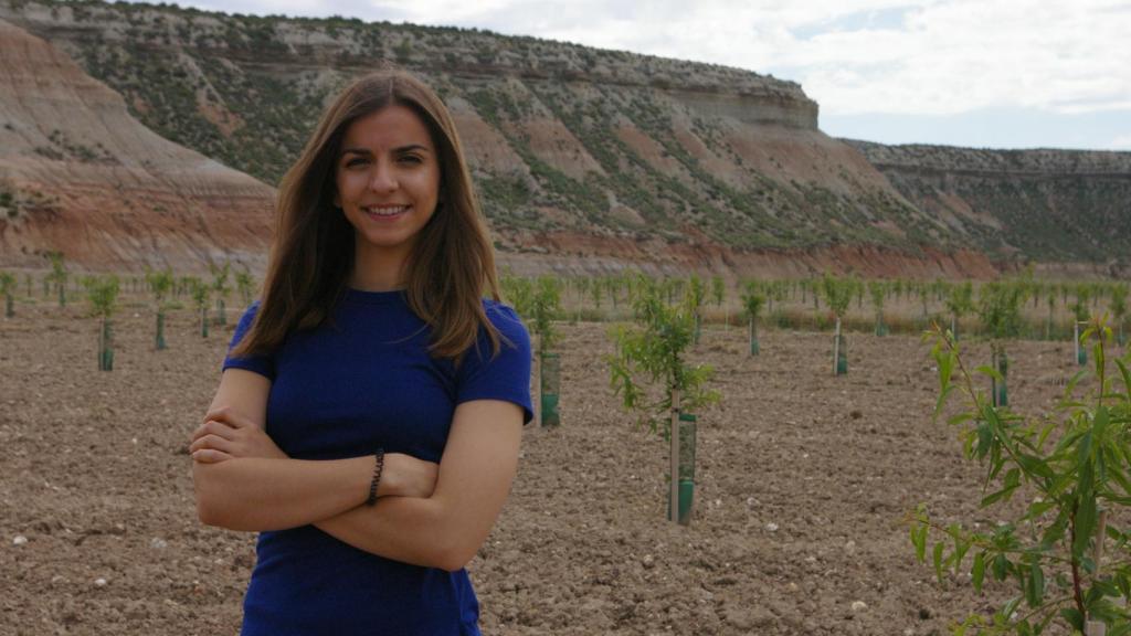 Irene Nonay ha pasado de farmacéutica a agricultora.