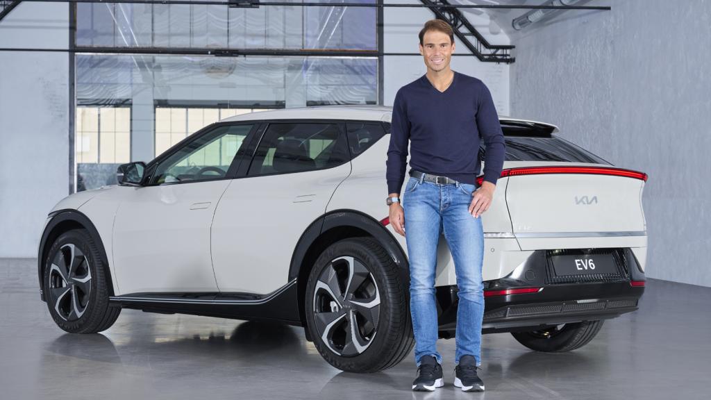 Nadal señaló que quería una unidad de este eléctrico Kia EV6.