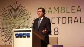 El presidente de la patronal CEOE, Antonio Garamendi.