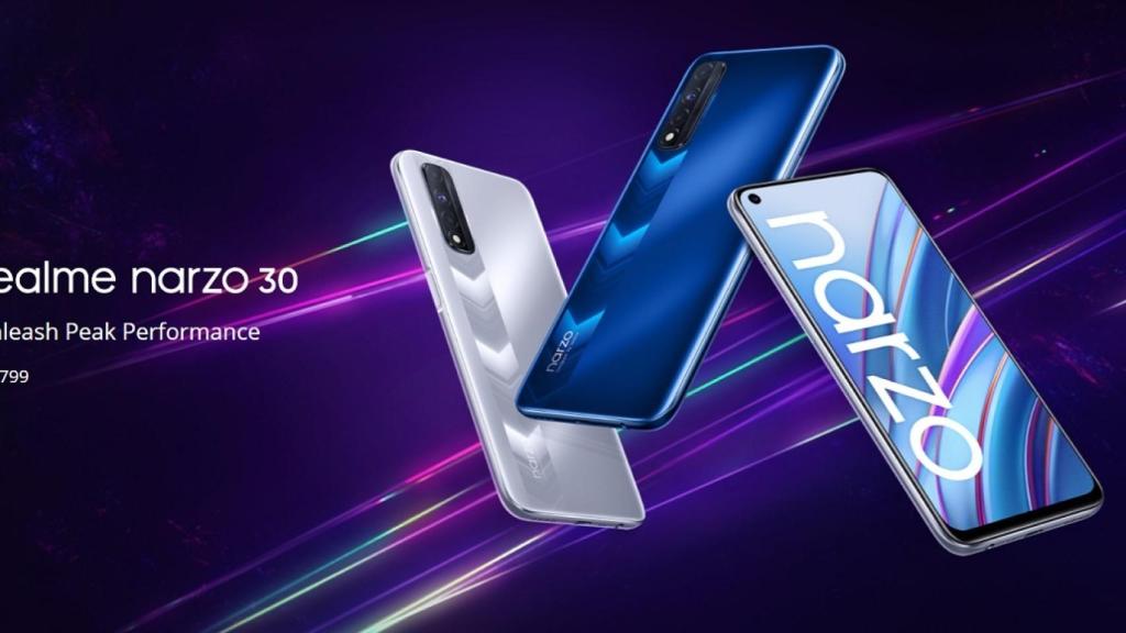 Nuevo realme Narzo 30: pantalla 90 Hz, gran batería y precio ajustado