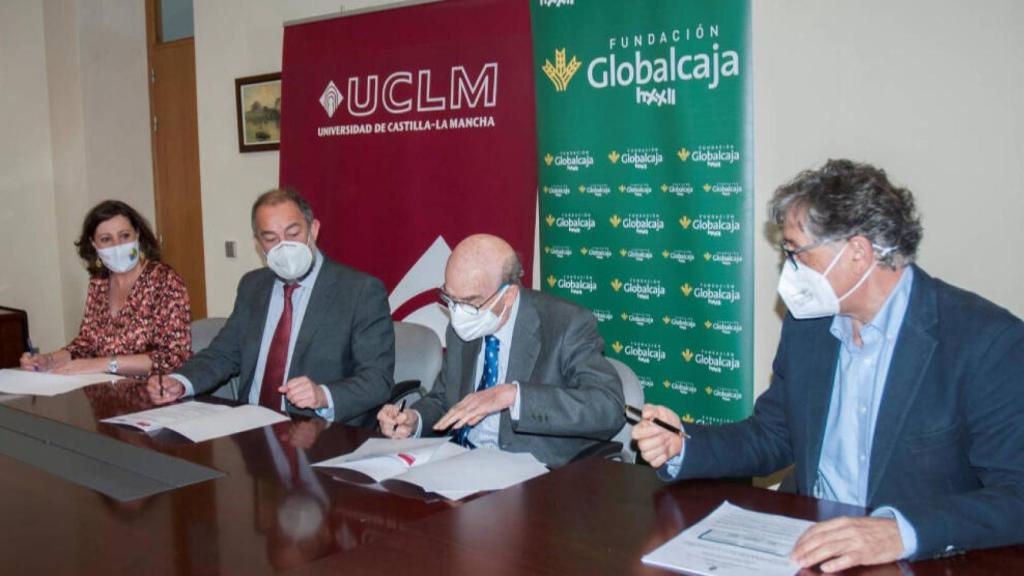 La UCLM, el Gobierno regional y la Fundación Globalcaja renuevan su alianza en apoyo del emprendimiento