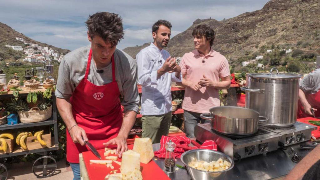 Imagen del programa de Masterchef que se grabó en la finca.