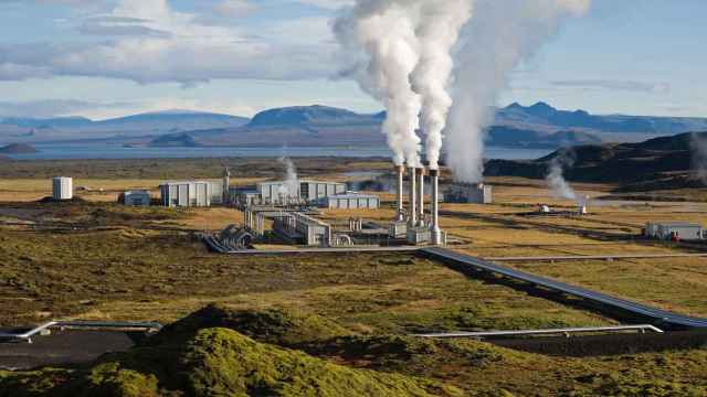 Central geotérmica en Islandia