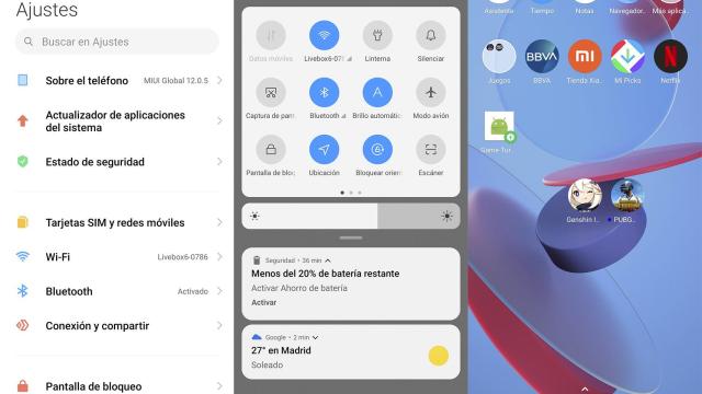 MIUI 12 en el POCO M3 Pro 5G