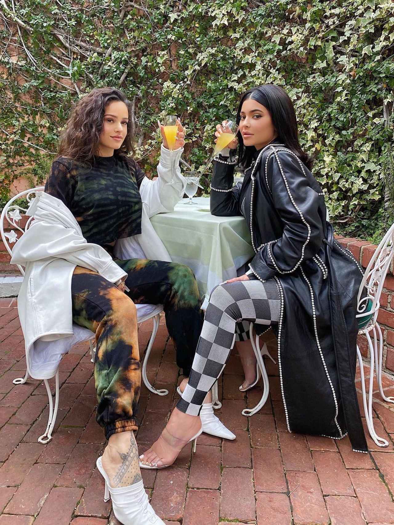 La primera fotografía de Rosalía y Kylie juntas revolucionó las redes.