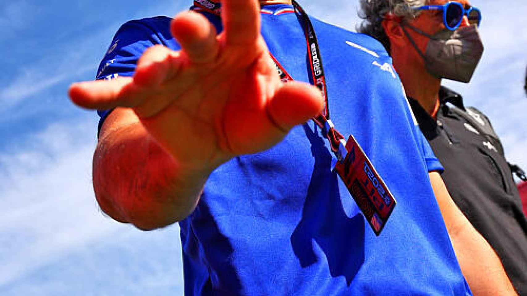 Fernando Alonso, con los colores de Alpine F1 Team