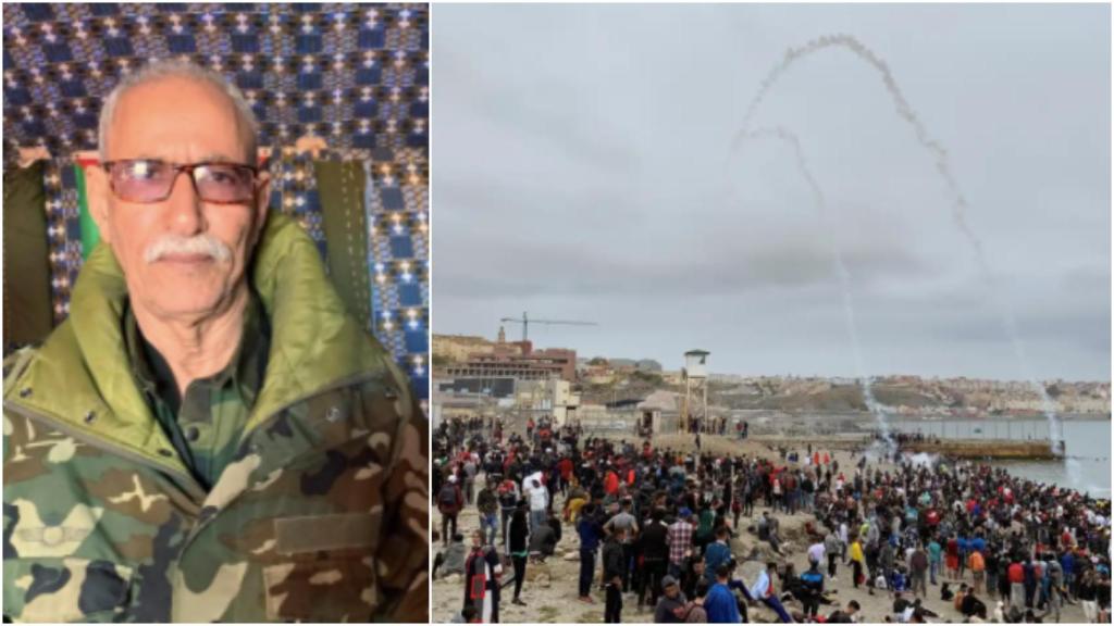 Brahim Gali, jefe del Frente Polisario y la situación de estos días en Ceuta.