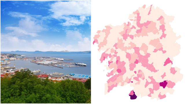 Covid: Los pueblos y ciudades más afectados de Galicia