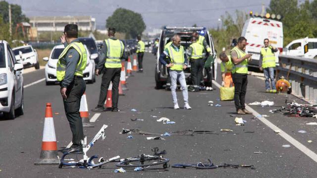 Lugar del accidente.