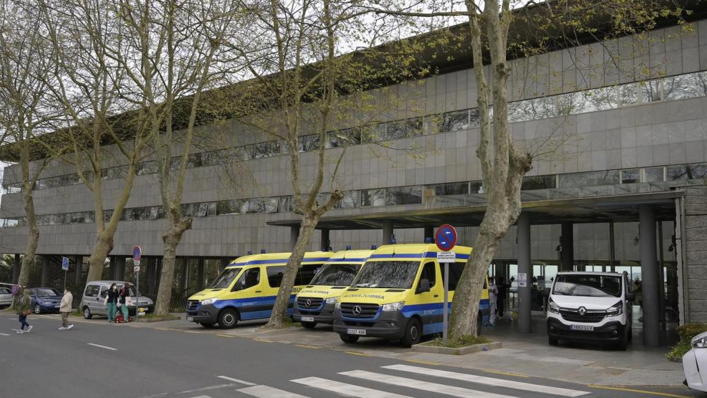 Inmediaciones del Hospital Marítimo de Oza, en A Coruña.