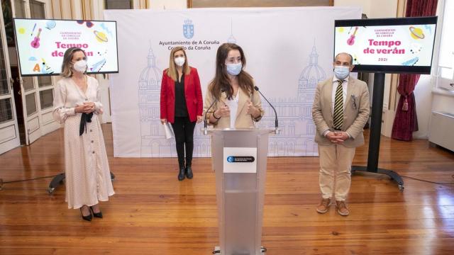 Presentación de los campamentos de verano de A Coruña.