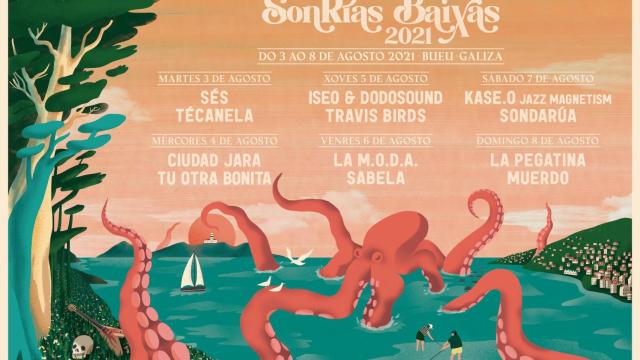 Cartel SonRías Baixas 2021