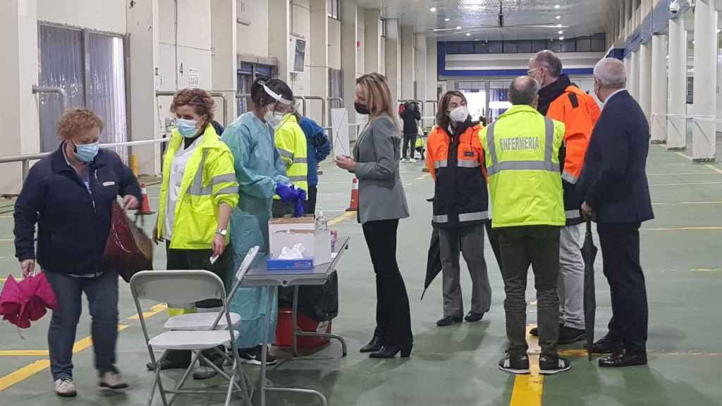 Cribado en el Puerto de Vigo para trabajadores de empresas usuarias del Puerto Pesquero