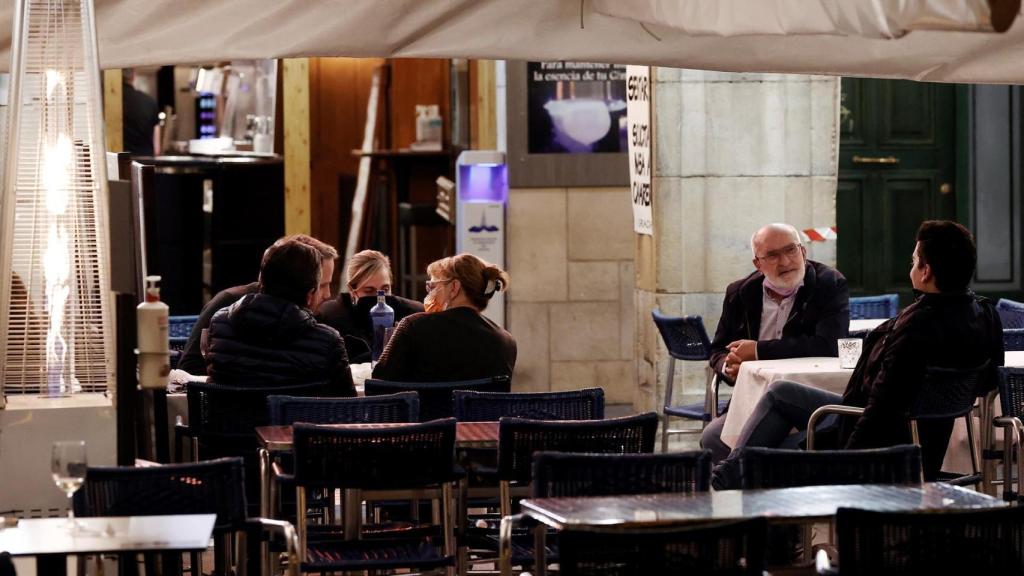 Un bar del casco Viejo de Pamplona.