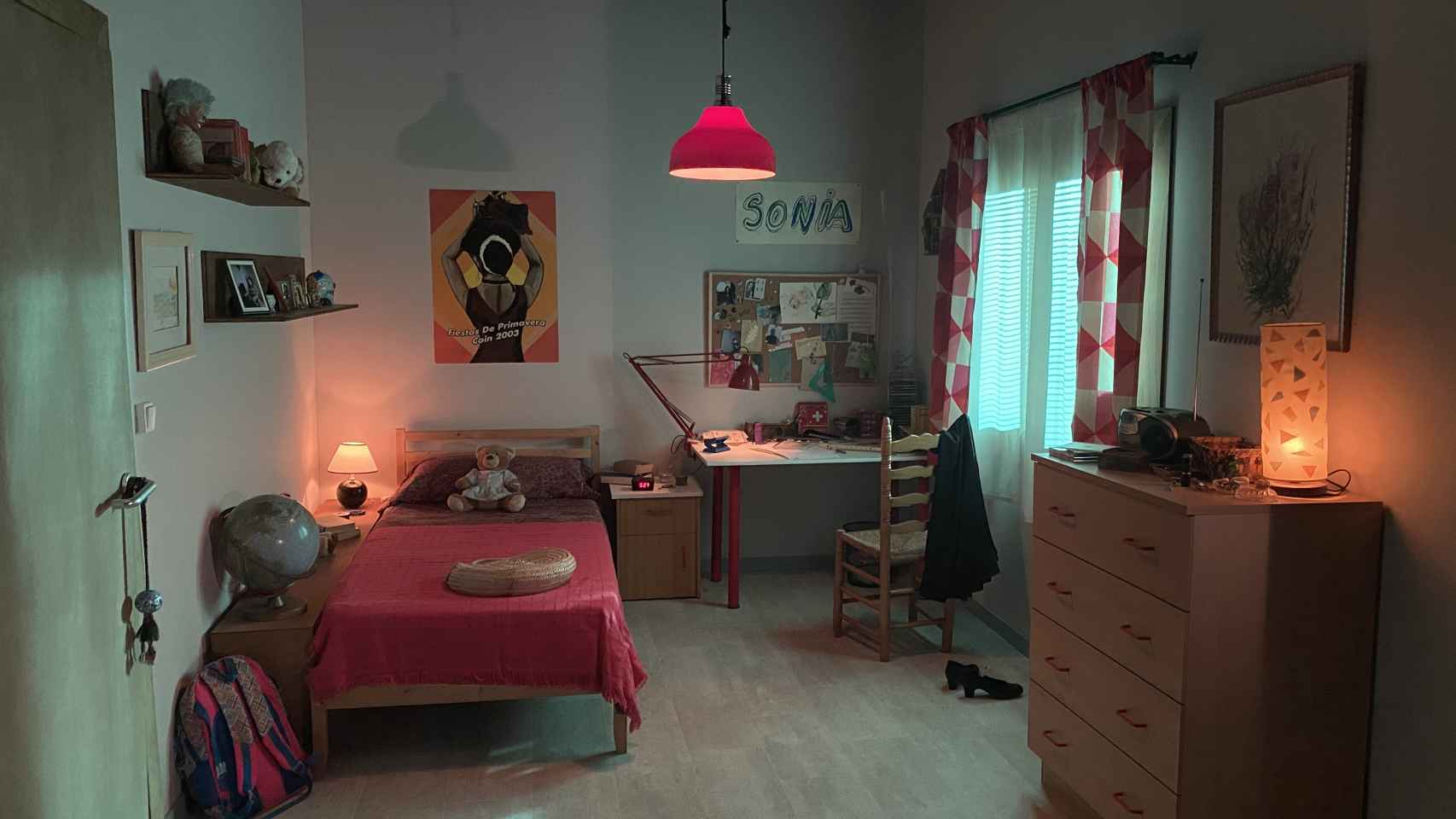 La habitación de Sonia Carabantes.