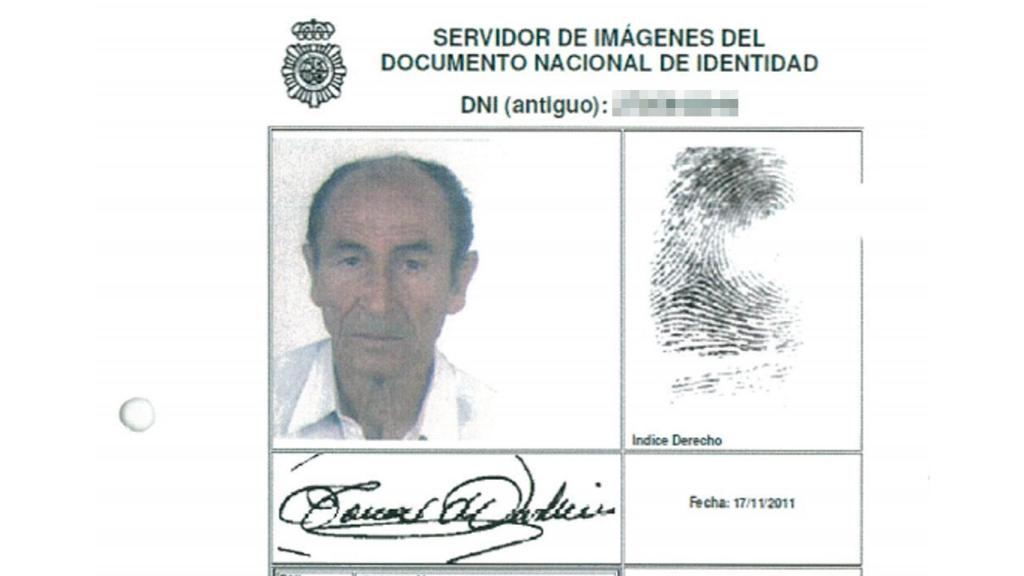 Tomás, en una foto del archivo policial.