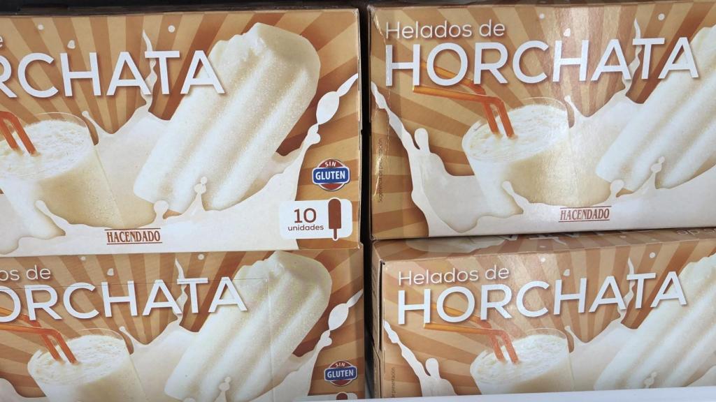 Helado de horchata.