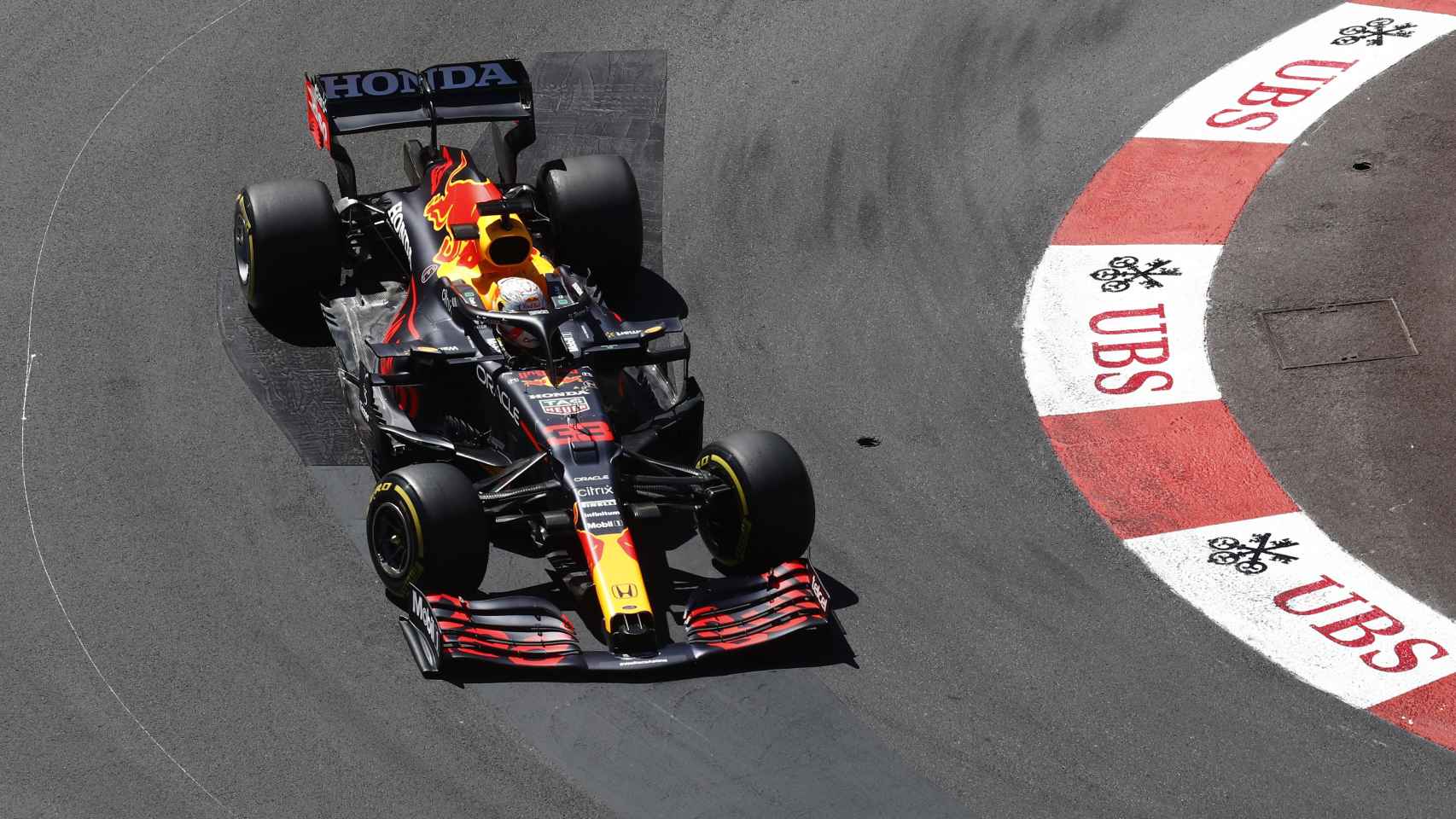 Verstappen en el Gran Premio de Mónaco de Fórmula 1