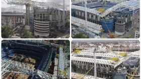 Las obras del nuevo Estadio Santiago Bernabéu