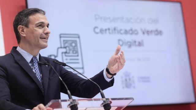 Pedro Sánchez, este viernes en Fitur