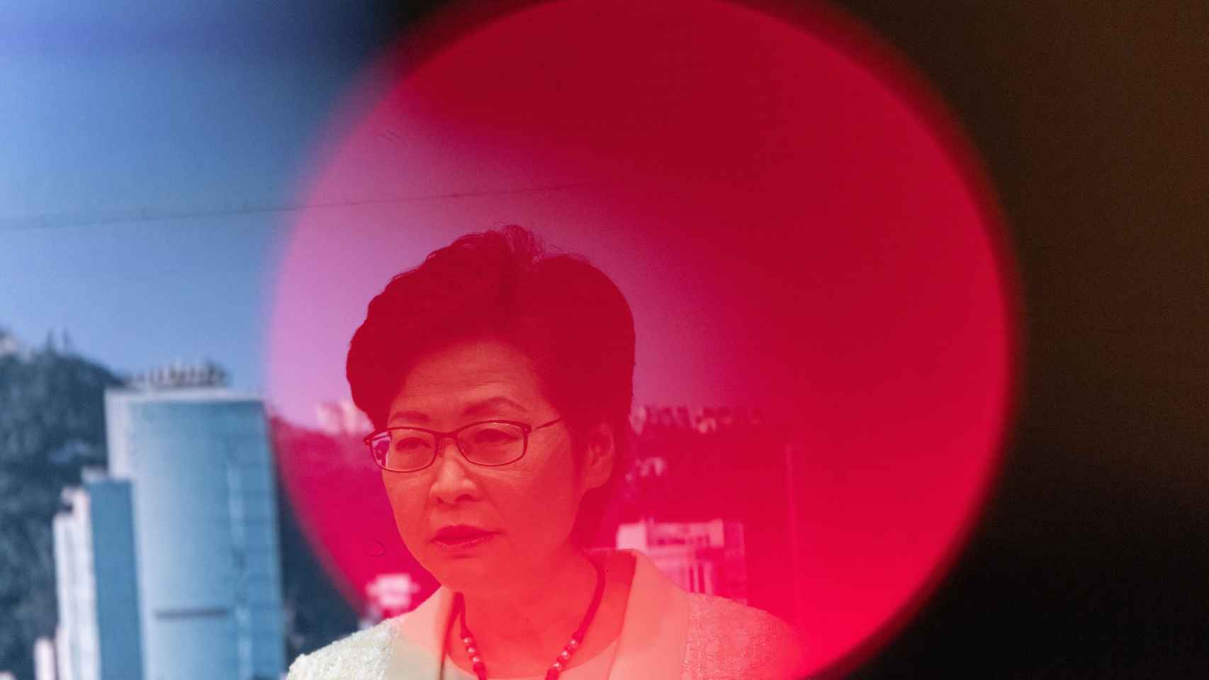 La jefa de Gobierno de Hong Kong, Carrie Lam.