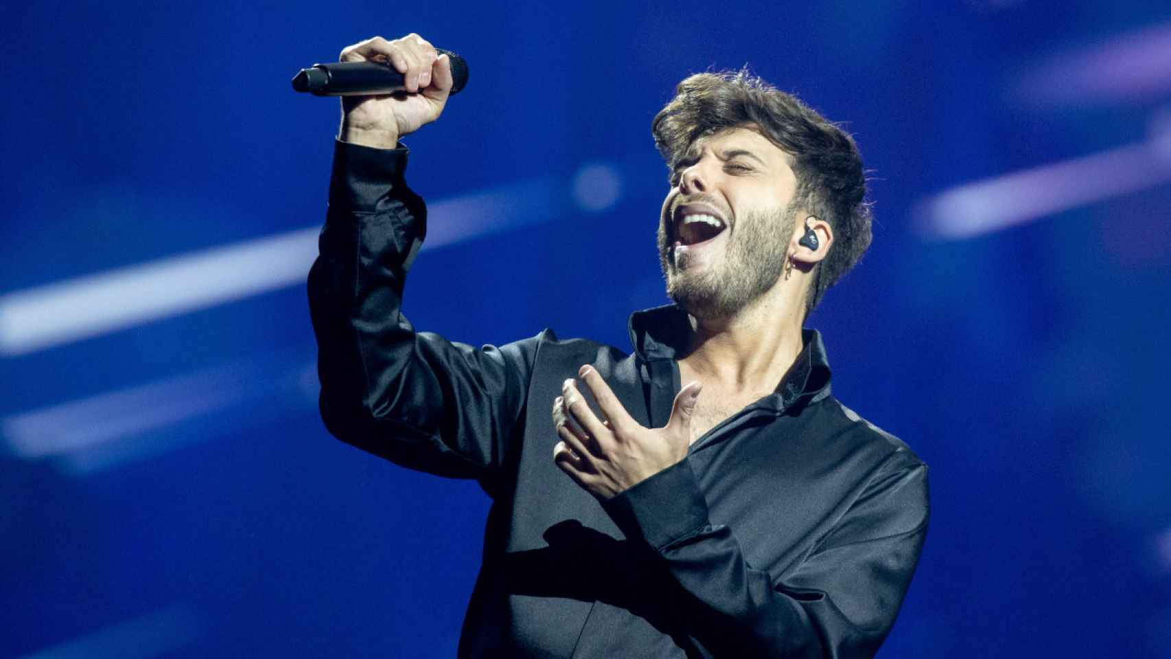 Blas Cantó ha interpretado 'Voy a quedarme' en la final de Eurovisión 2021.