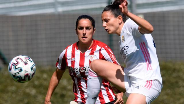 Aurelie Kaci, durante el partido frente al Athletic Club