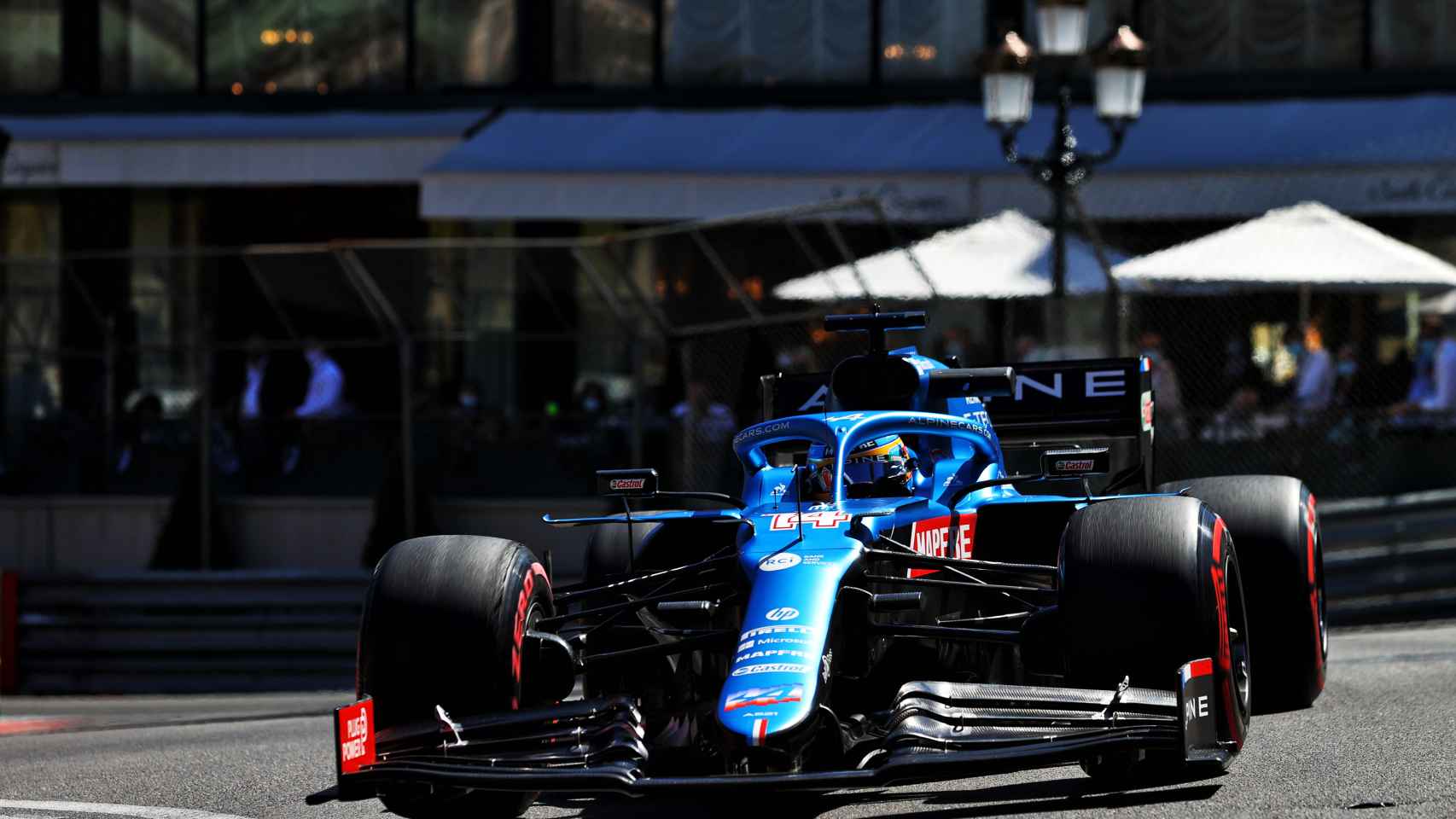 Fernando Alonso en el Gran Premio de Mónaco de Fórmula 1