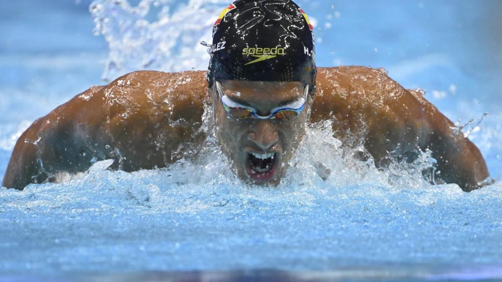 Hugo González en los Campeonatos de Europa de Budapest