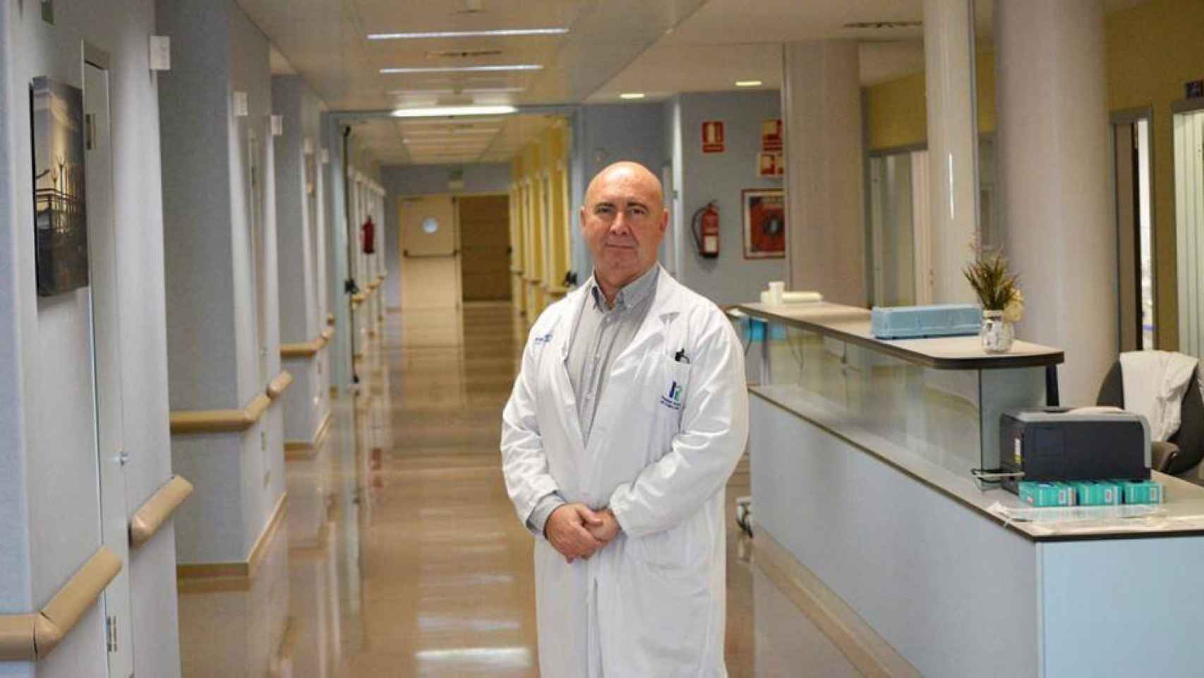 El gerente del Hospital Universitario de Guadalajara, Antonio Sanz Villaverde, en una imagen de archivo