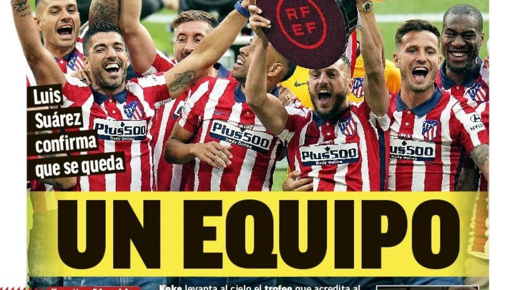 La portada del diario MARCA (24/05/2021)