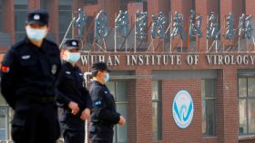 Instituto de virología de Wuhan, en la provincia china de Hubei, durante la visita de la OMS en febrero.