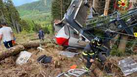 Accidente de teleférico en Mottarone, Italia. Efe