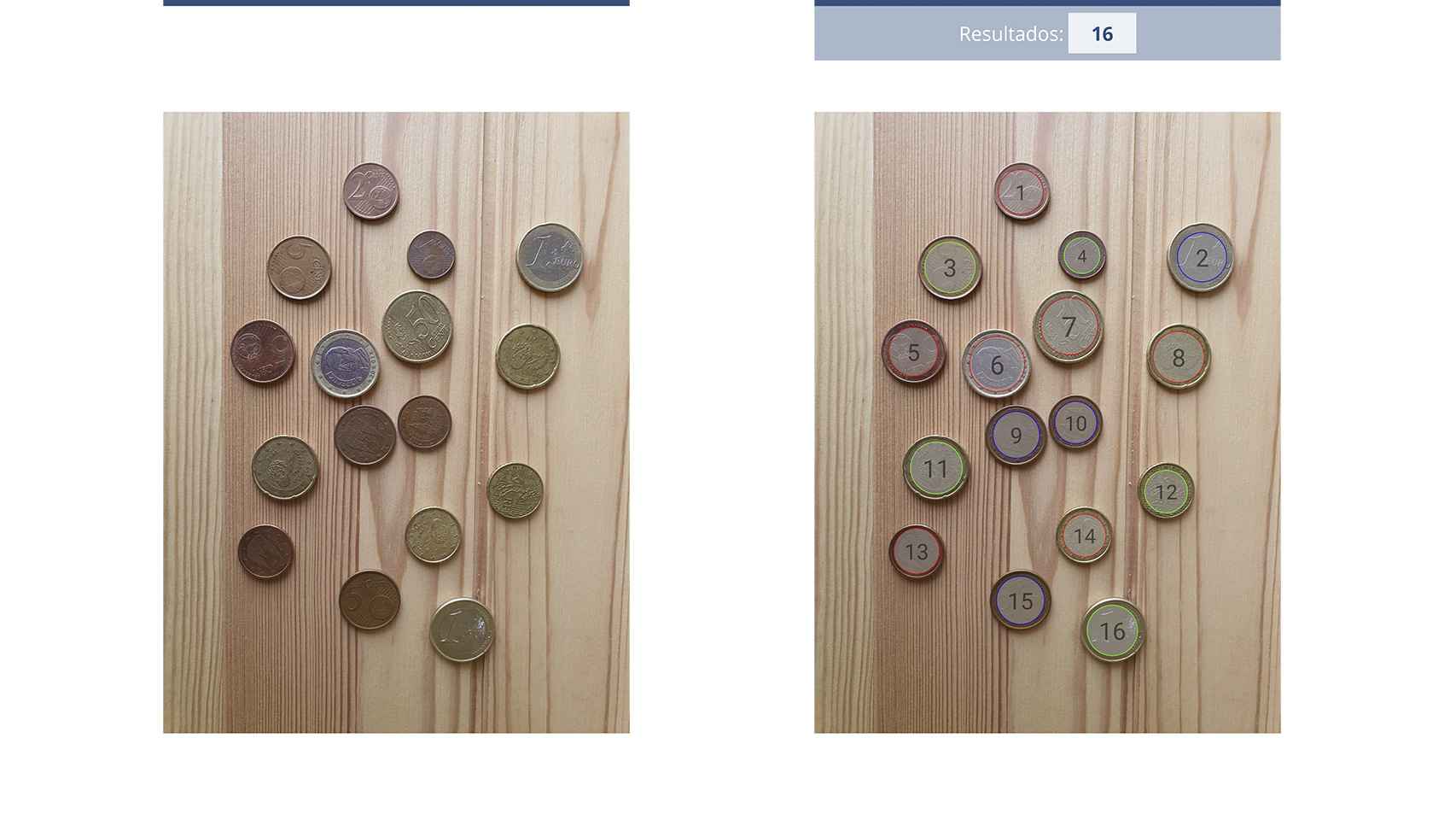 A contar monedas