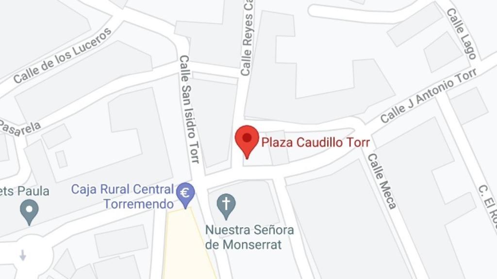 Imagen de Google Maps de la pedanía de Orihuela.