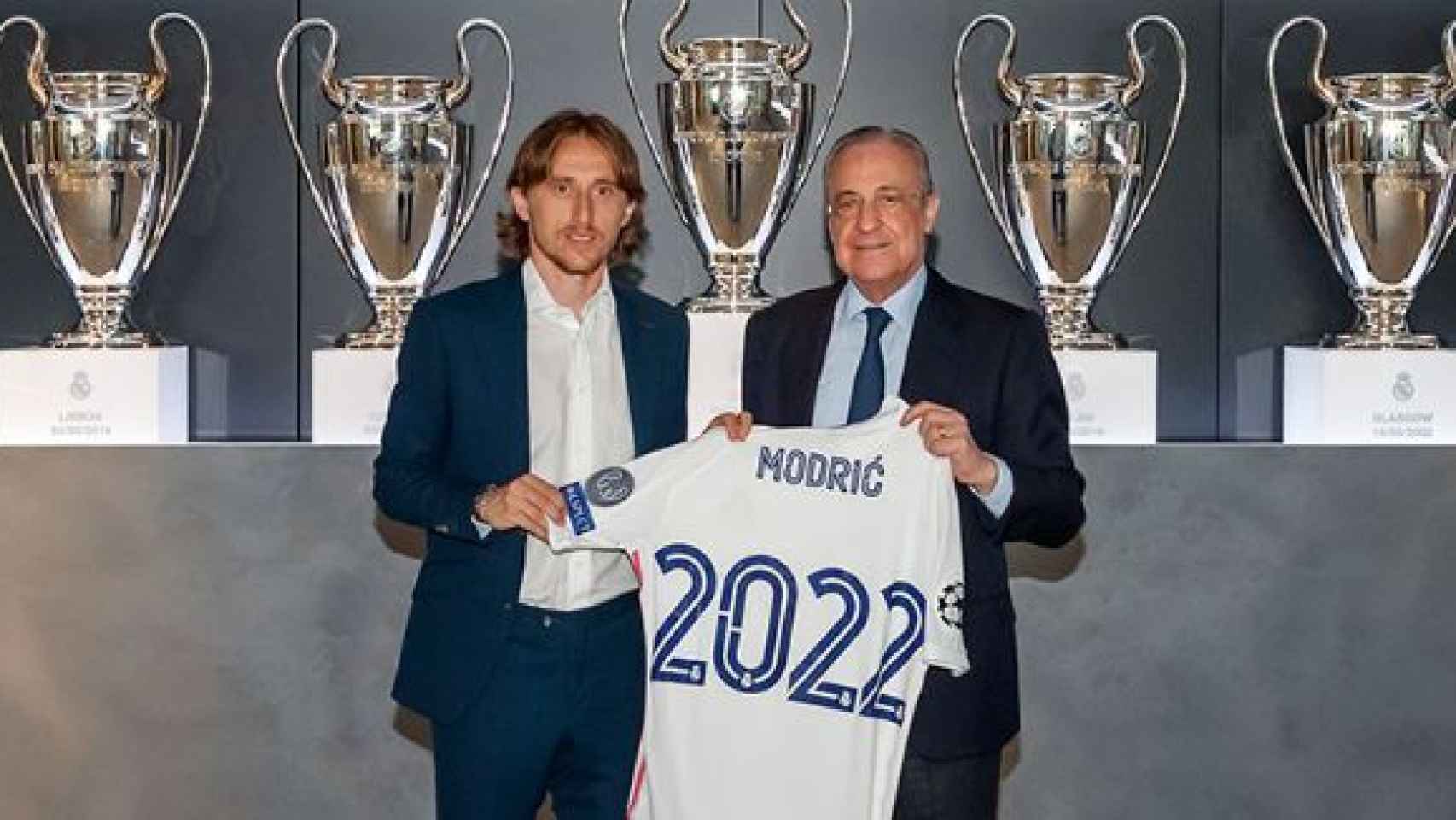 Luka Modric renueva con el Real Madrid hasta 2022