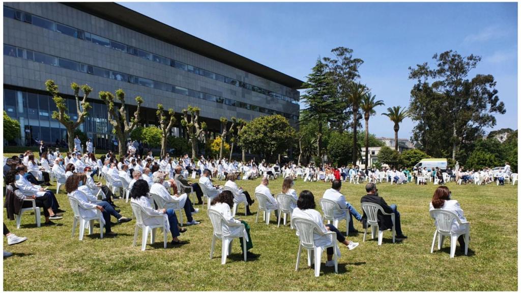 Acto de despedida de residentes del área sanitaria de A Coruña-Cee.