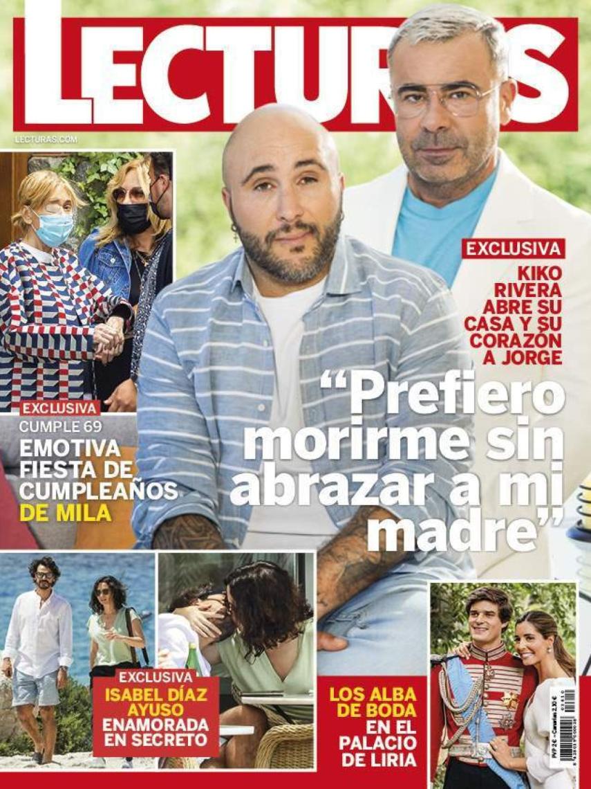 La revista 'Lecturas' de este miércoles, donde aparecen las fotografías de Isabel Díaz Ayuso junto a su nuevo amor.