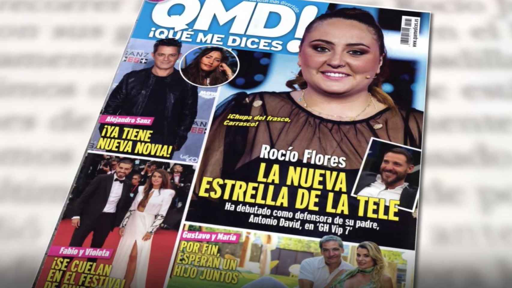 El salto de Rocío Flores a los medios de comunicación y las revistas.