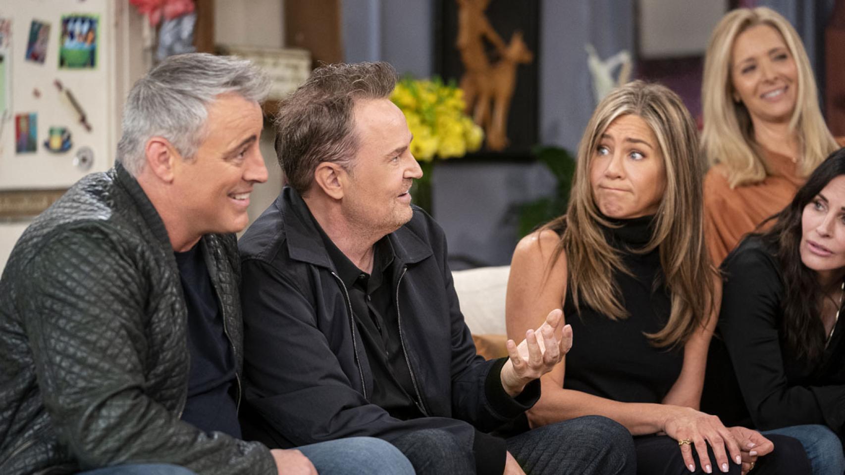 Los protagonistas de 'Friends: The Reunion'.