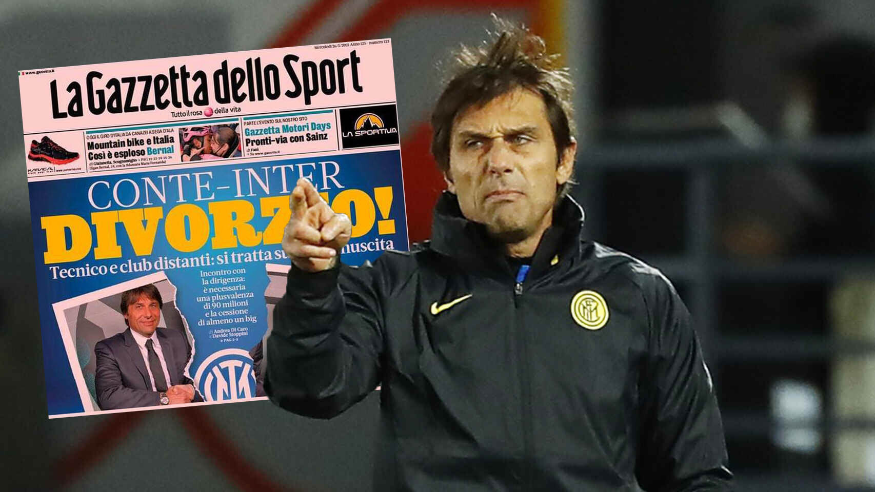 Antonio Conte se marcha del Inter de Milán