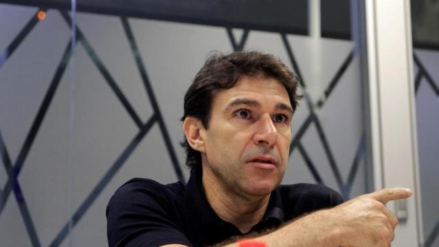 Karanka durante un acto en una foto de archivo