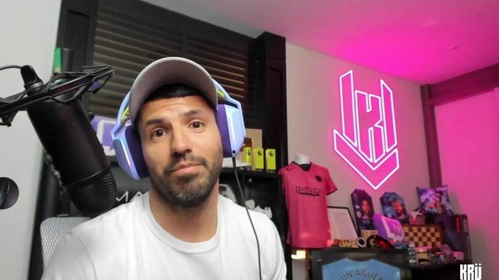 Kun Agüero, en Twitch